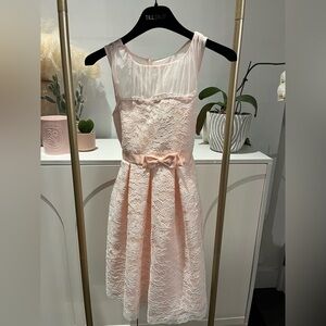 Fancy pretty pink dress for kids